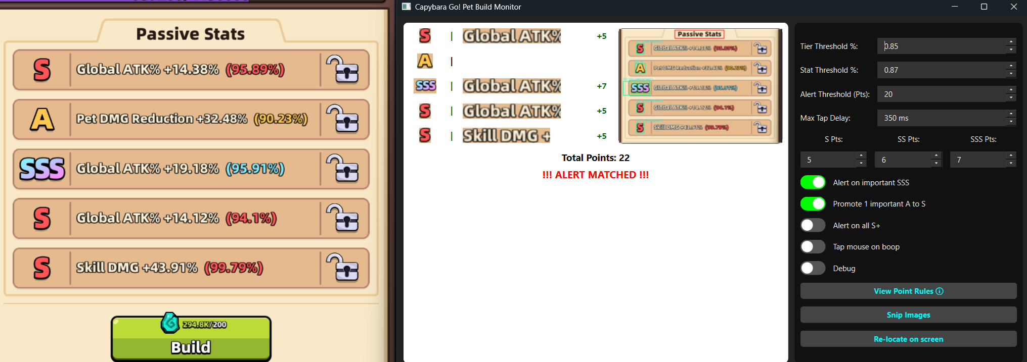 capy-build screenshot